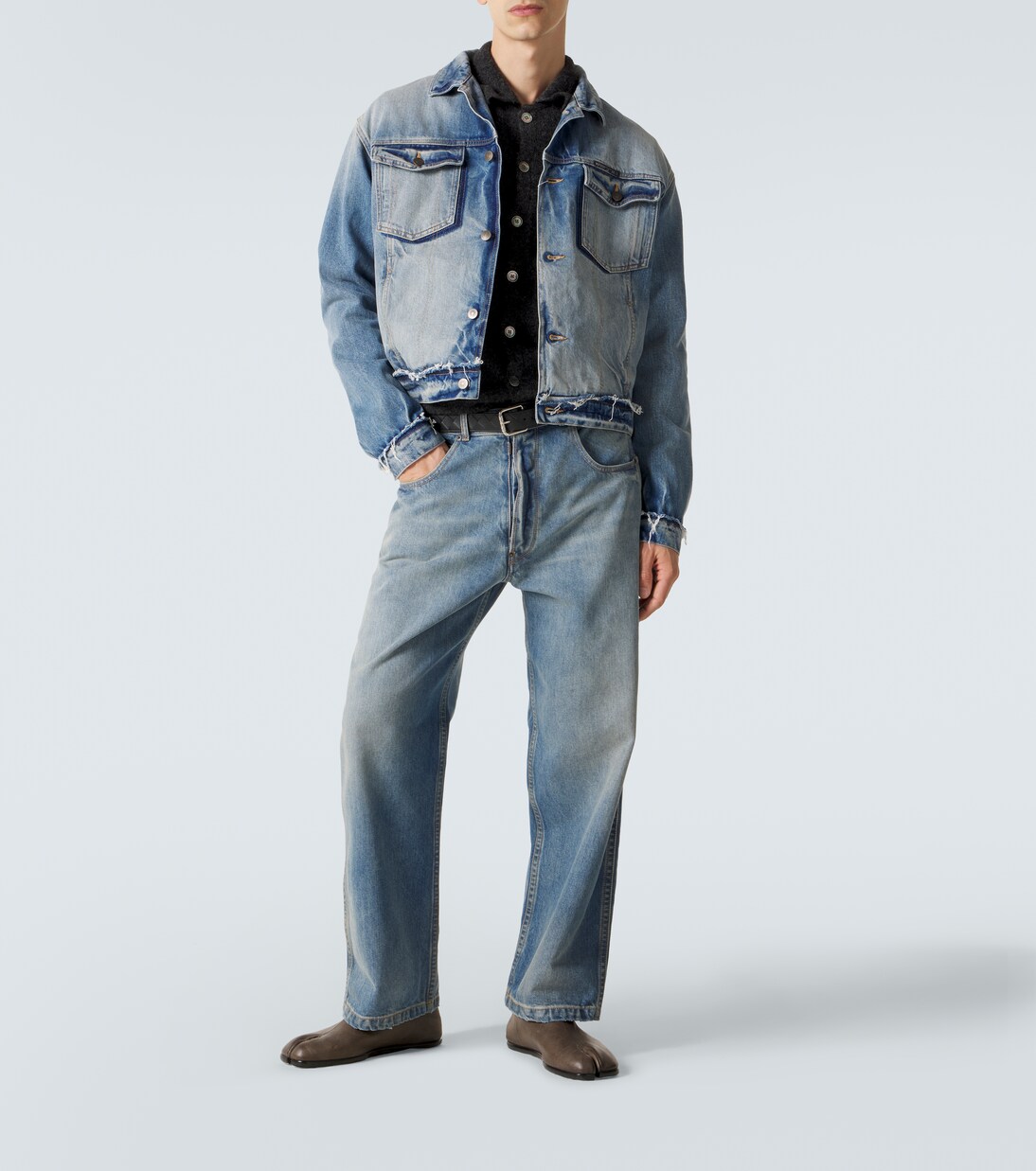 Cropped straight jeans | Maison Margiela