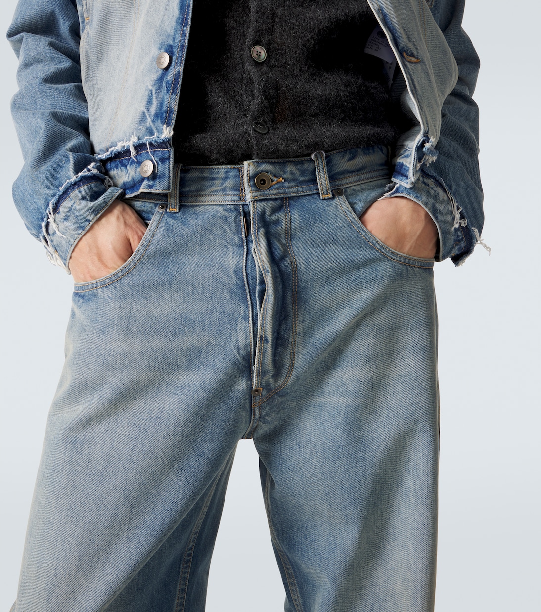 Cropped straight jeans | Maison Margiela
