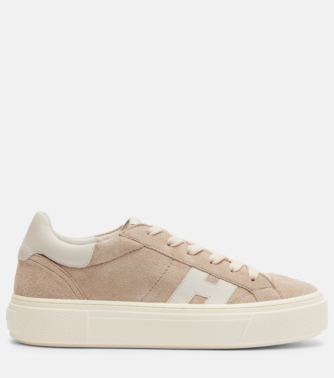 H705 Allacciato H suede platform sneakers | Hogan