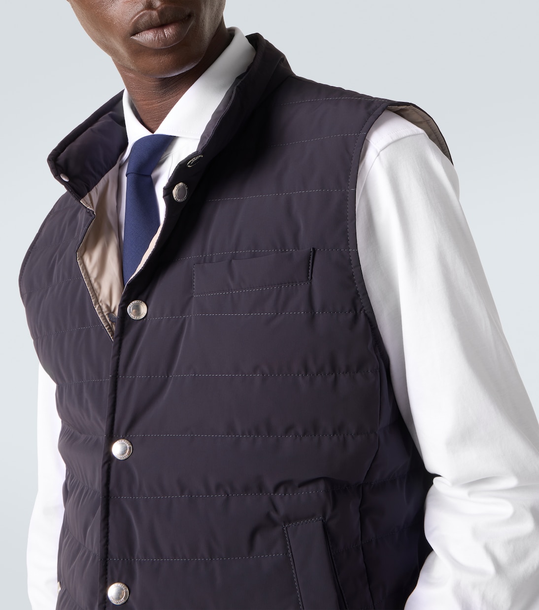 Hemd aus Baumwollpopeline | Brunello Cucinelli