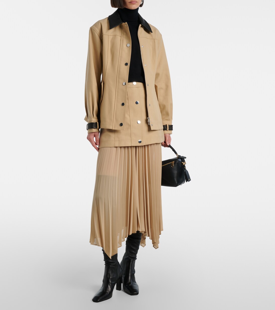 تنورة ميدي من القطن Patricka | Veronica Beard