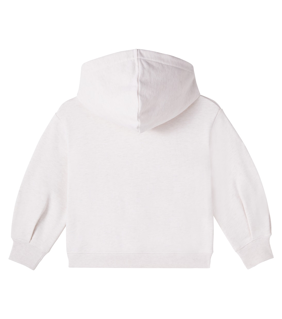 Printed cotton jersey hoodie | Chloé Kids
