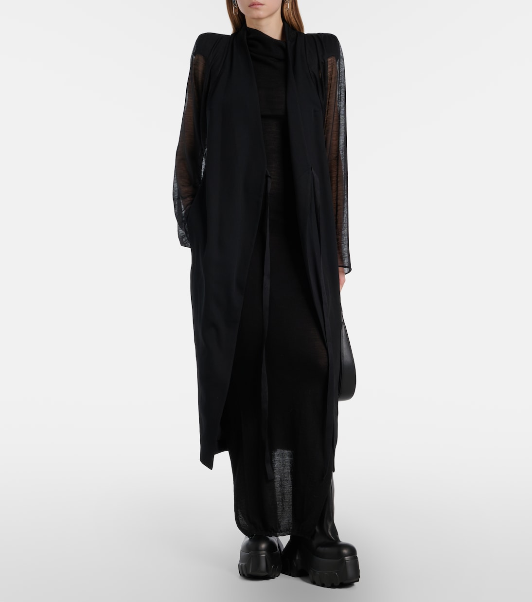 Mega Tractor leather mid-calf boots | Rick Owens