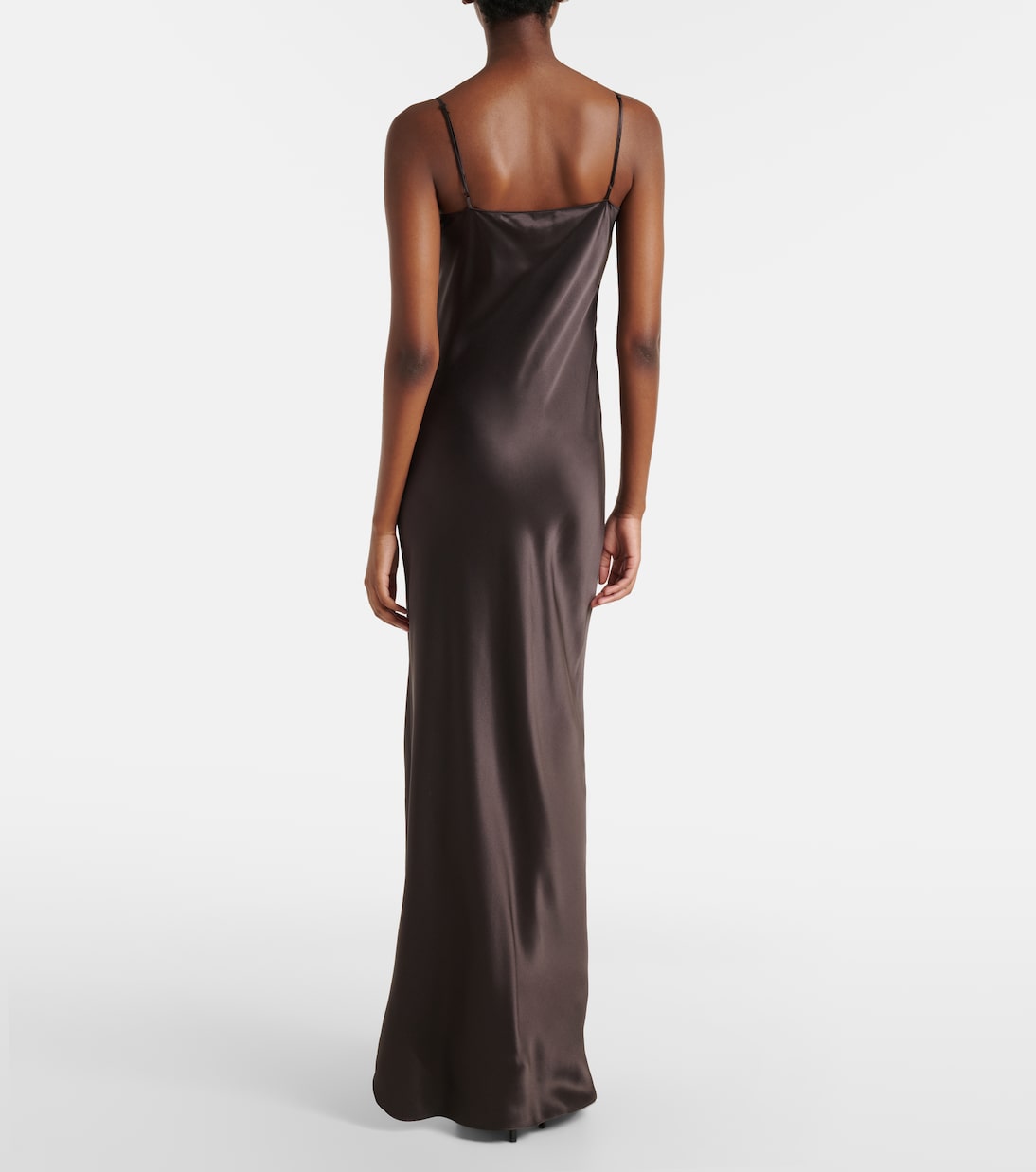 Robe longue Cami en charmeuse de soie | Nili Lotan