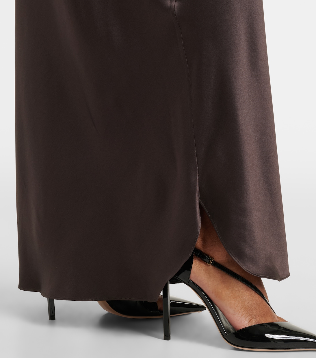 Robe longue Cami en charmeuse de soie | Nili Lotan