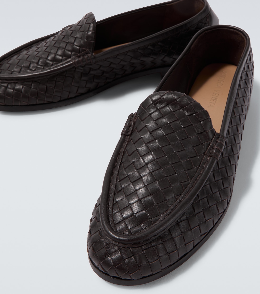 Mocassins Silenzio en cuir Intrecciato | Bottega Veneta