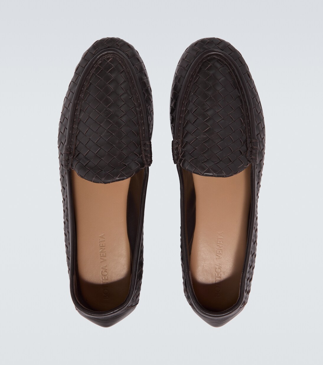 Mocassins Silenzio en cuir Intrecciato | Bottega Veneta