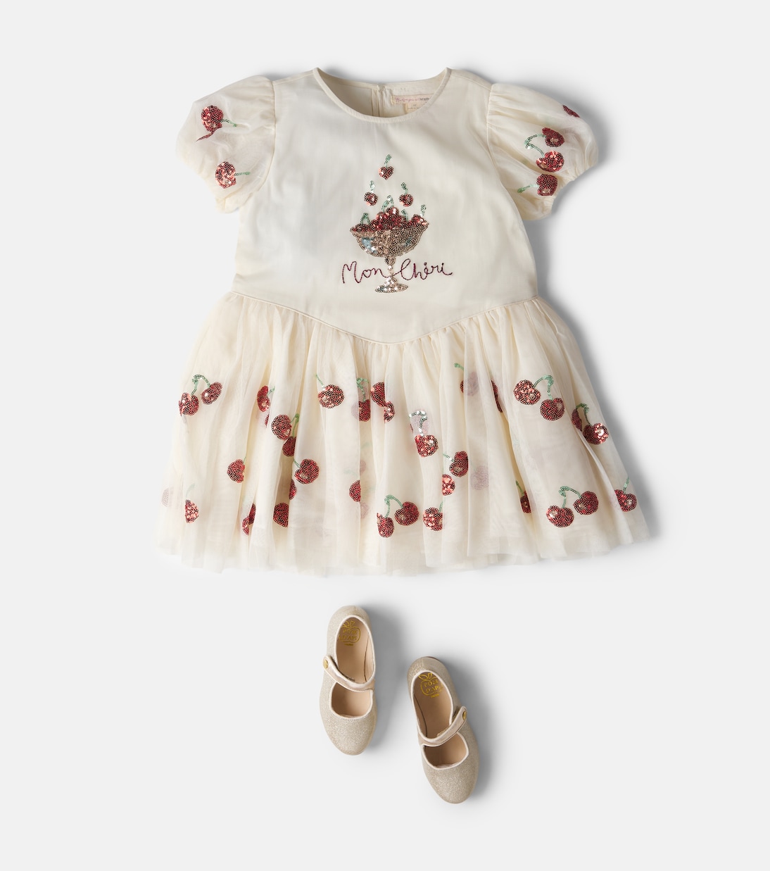 Heartlily embellished tulle dress | Konges Sløjd