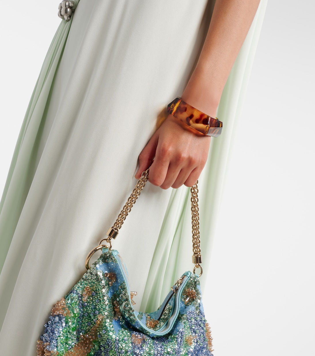 Faceted bangle | Jimmy Choo