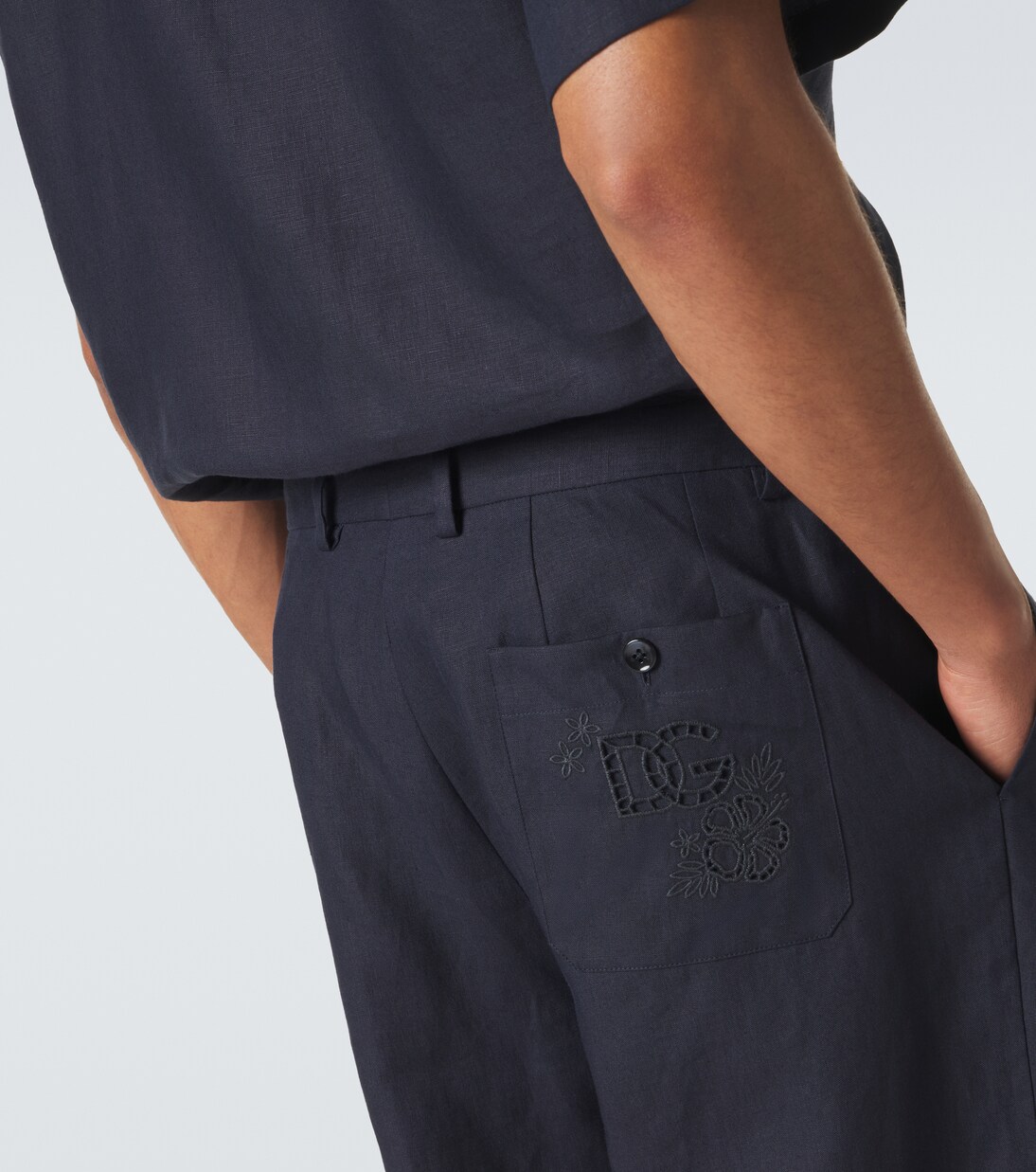 Hose aus Leinen | Dolce&Gabbana