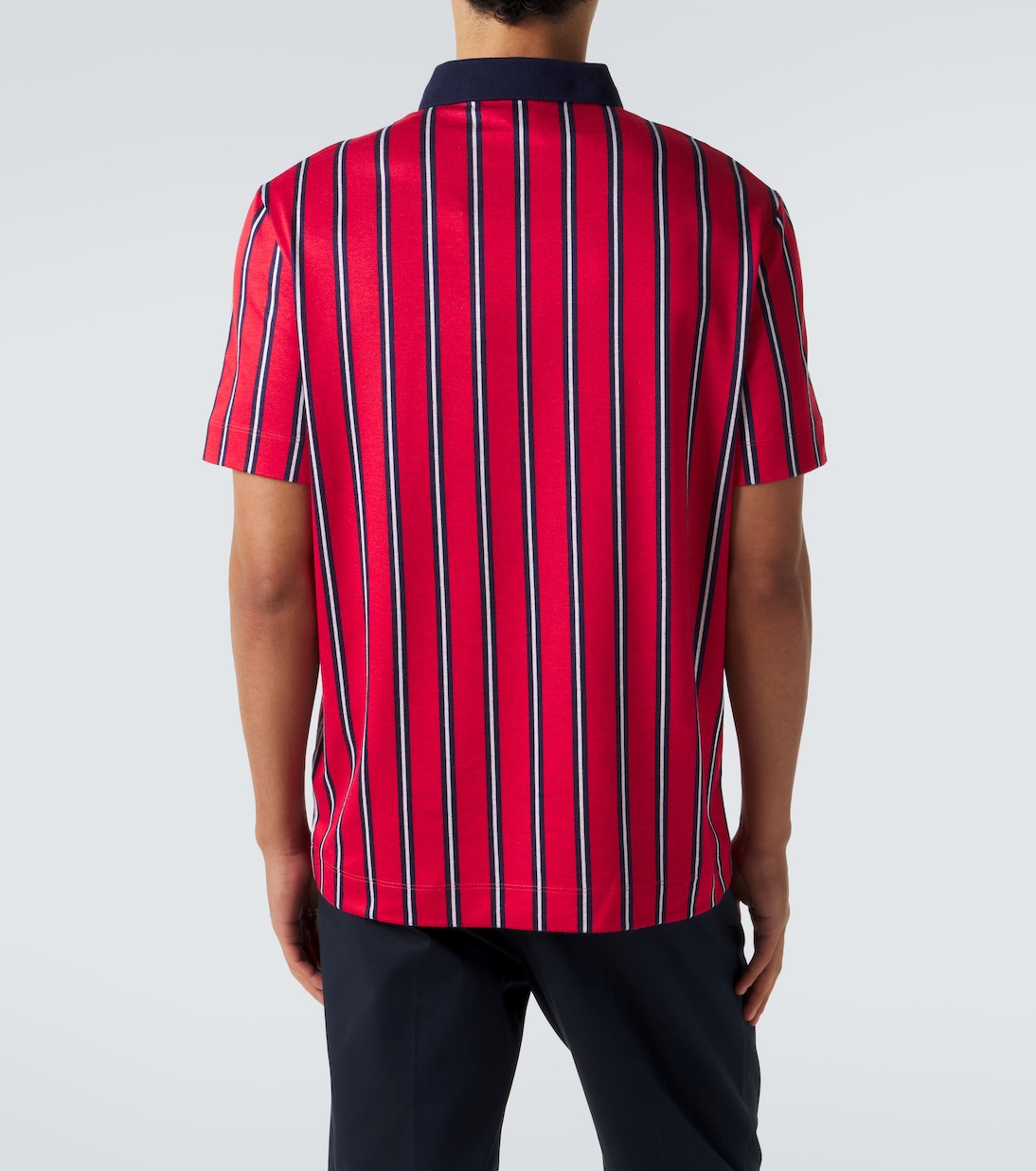 VLogo striped polo shirt | Valentino