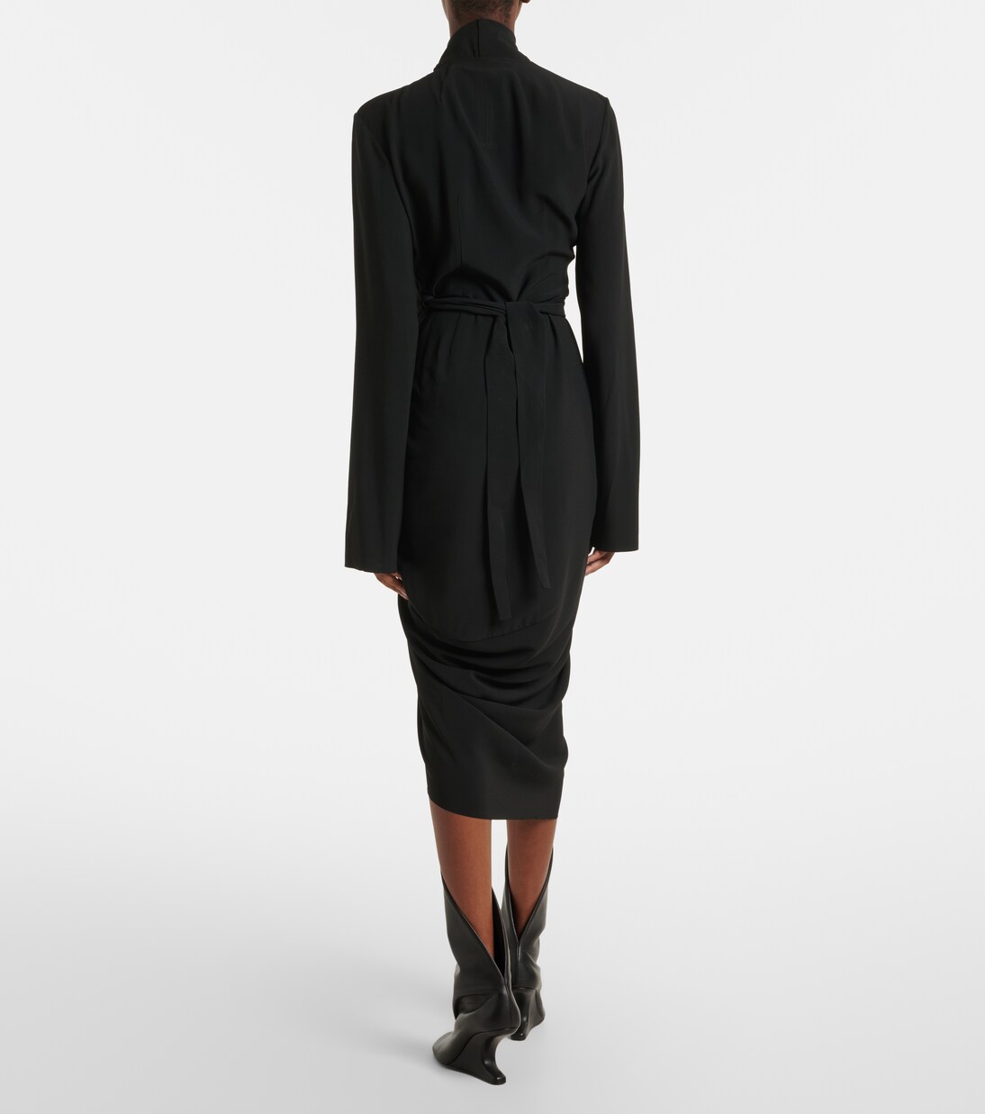 Draped wrap dress | Rick Owens
