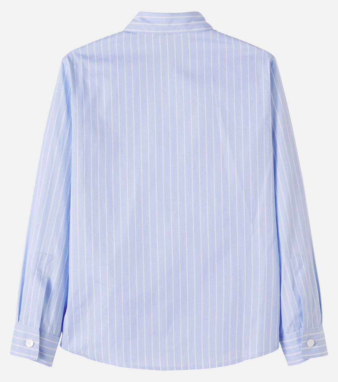 Medusa striped cotton poplin shirt  | Versace Kids