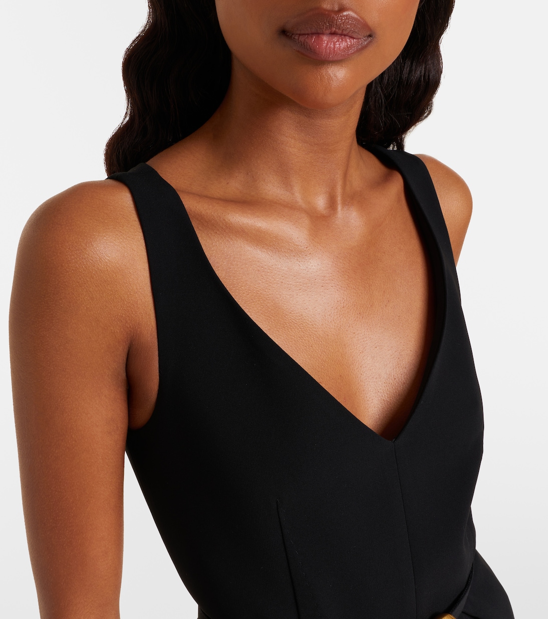 Robe midi en cady | Max Mara