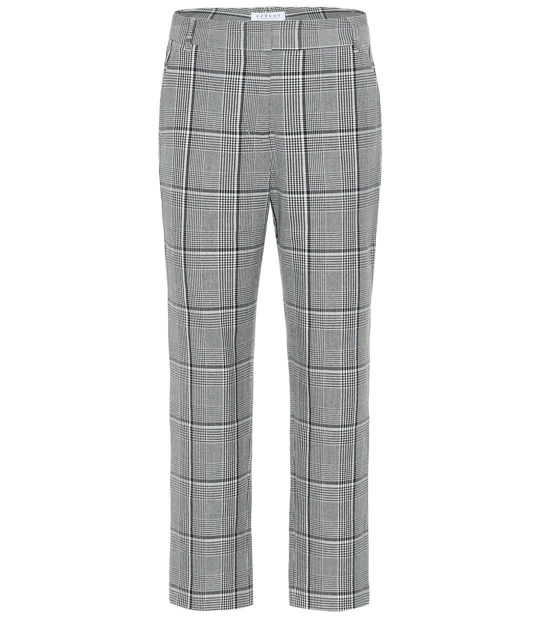 Pantalon Abigail à carreaux | Velvet