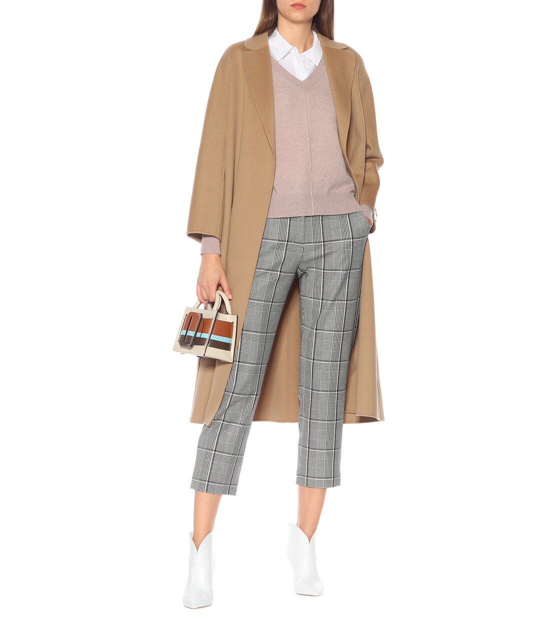 Pantalon Abigail à carreaux | Velvet