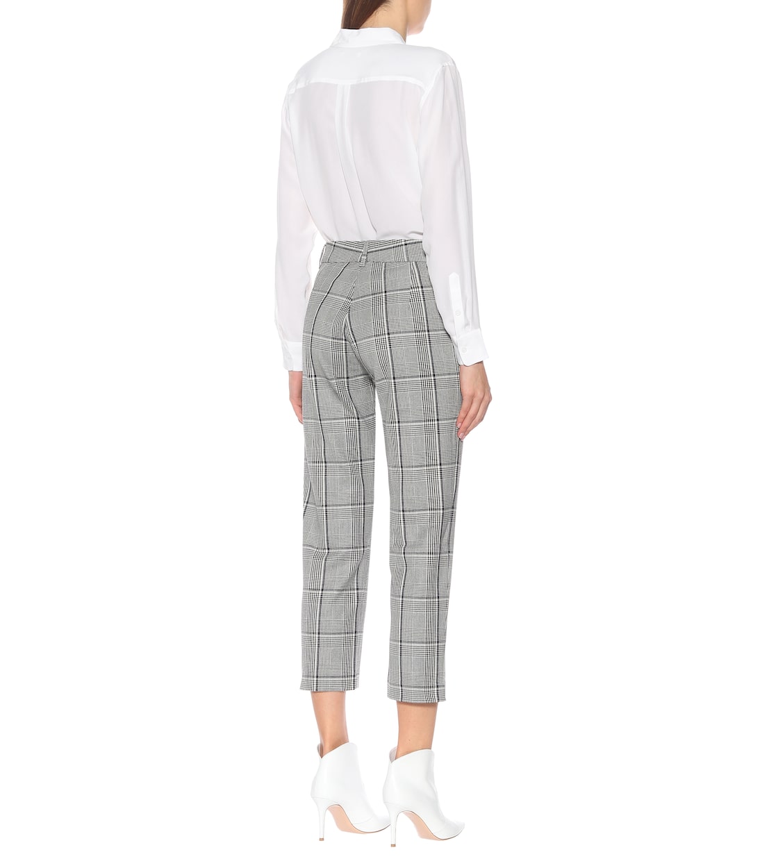 Pantalon Abigail à carreaux | Velvet