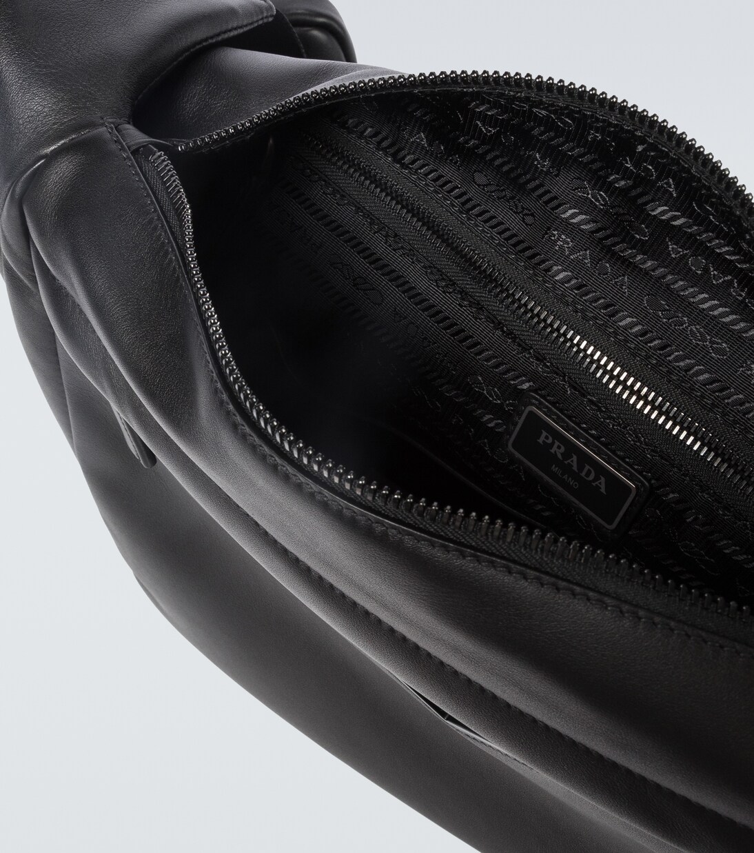 Leather shoulder bag | Prada