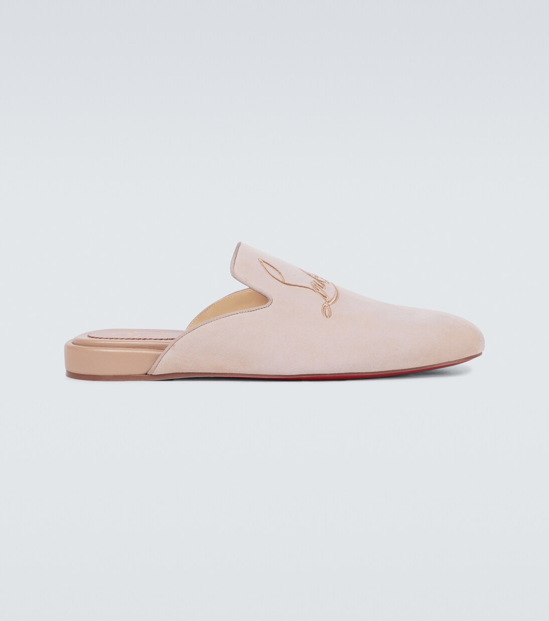 Navy Coolito Flat mules | Christian Louboutin