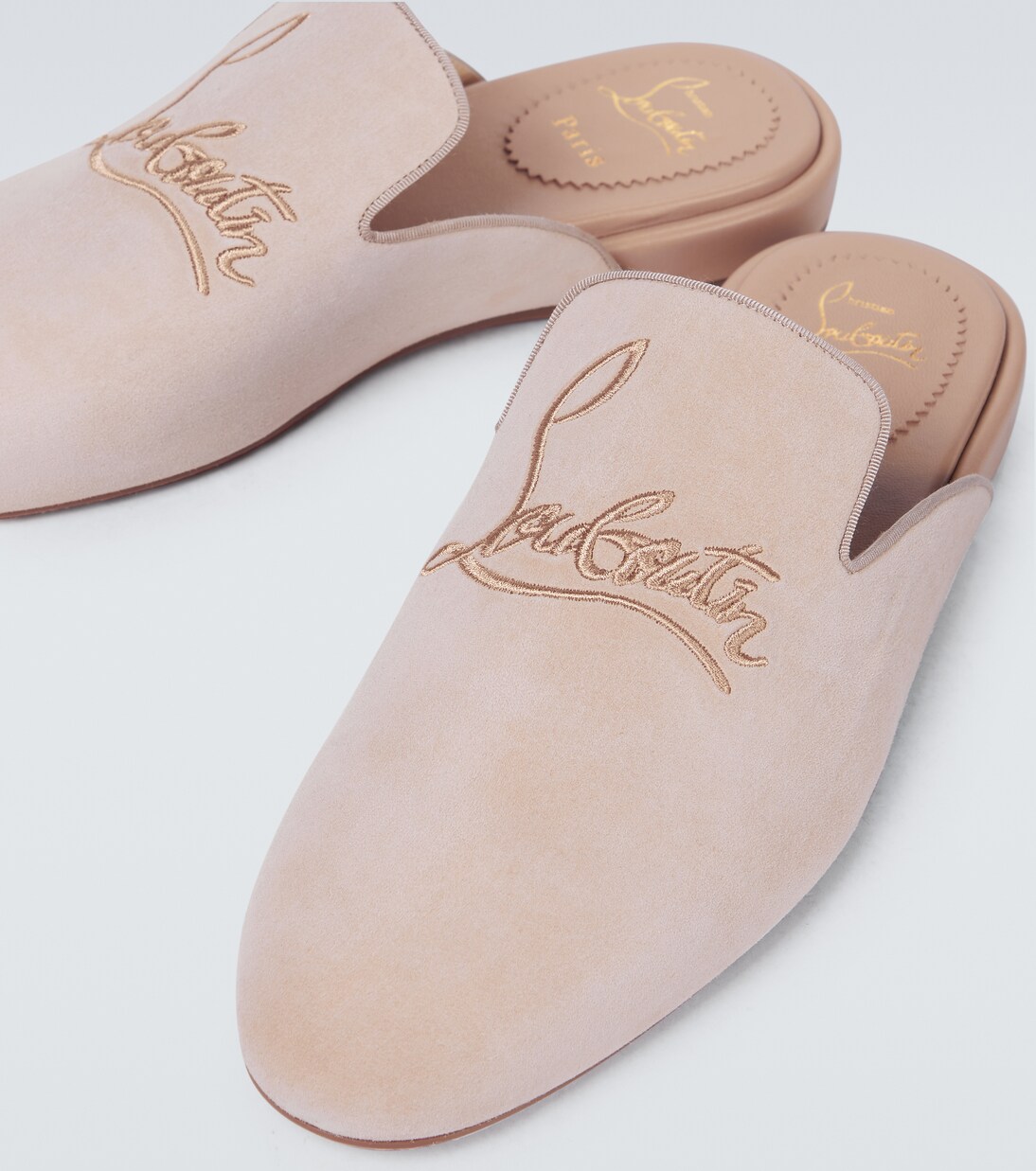 Navy Coolito Flat mules | Christian Louboutin