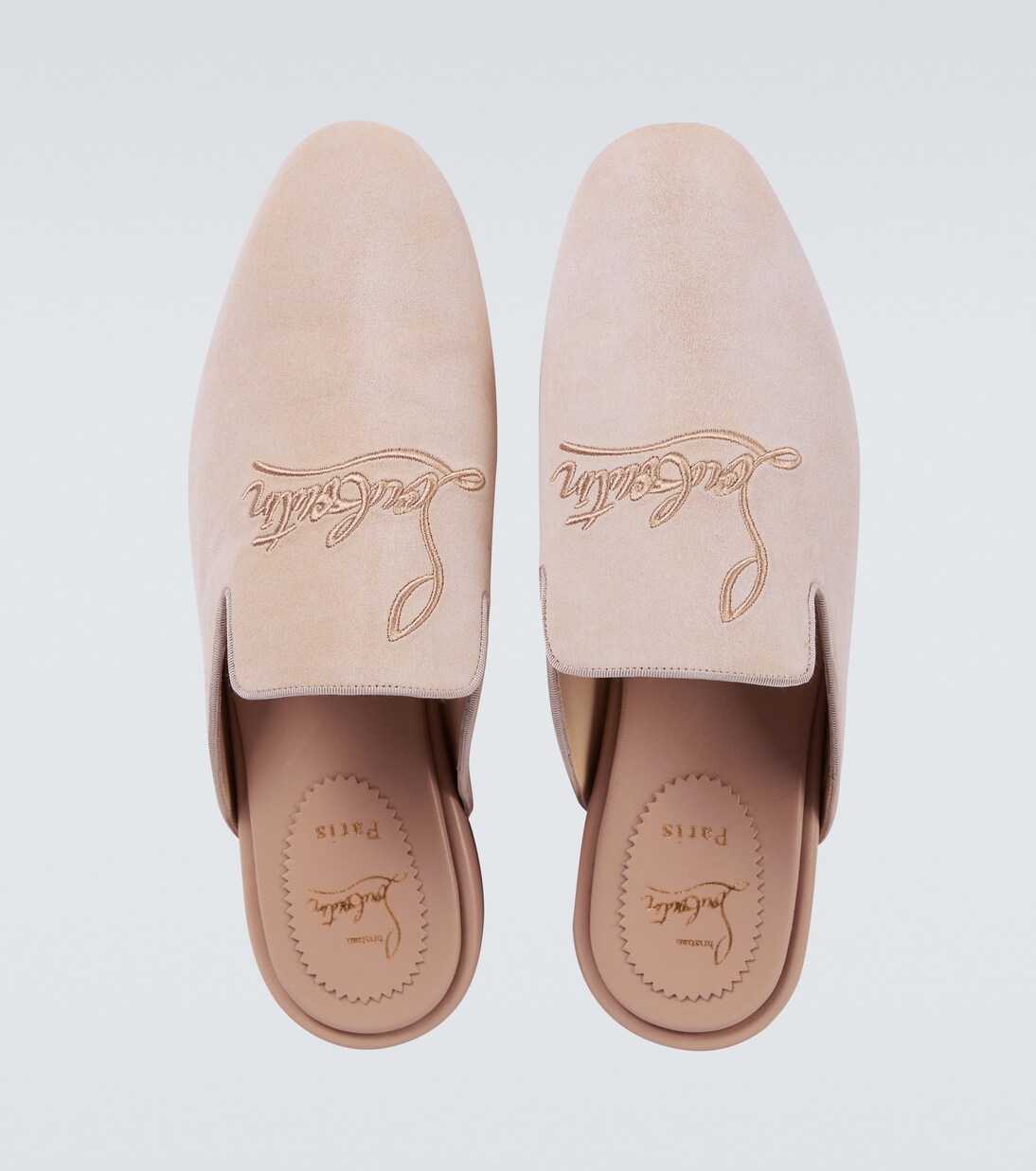 Navy Coolito Flat mules | Christian Louboutin