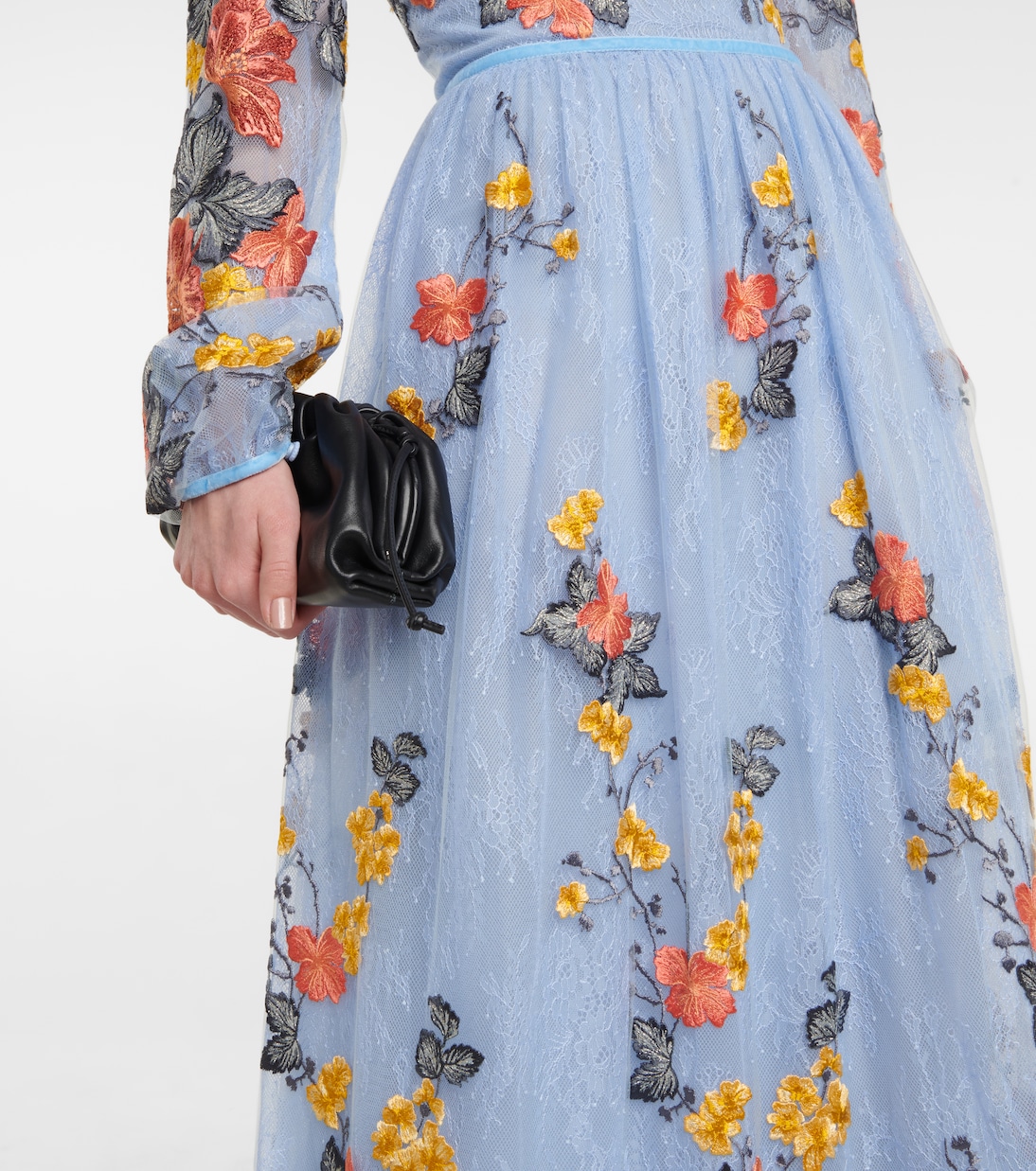 Robe Liana aus Spitze | Costarellos