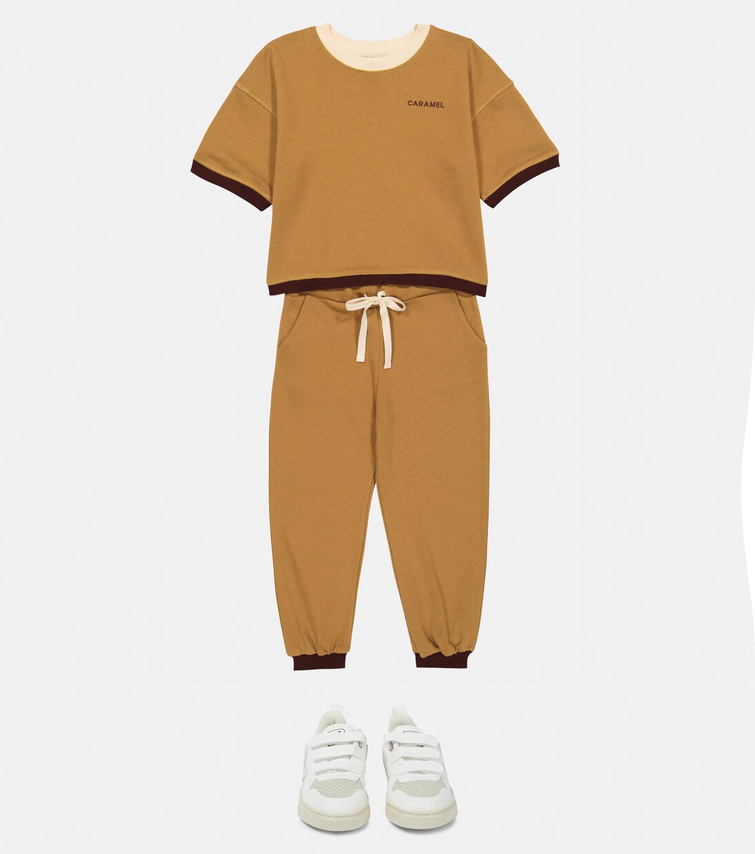 Garrya cotton sweatpants | Caramel