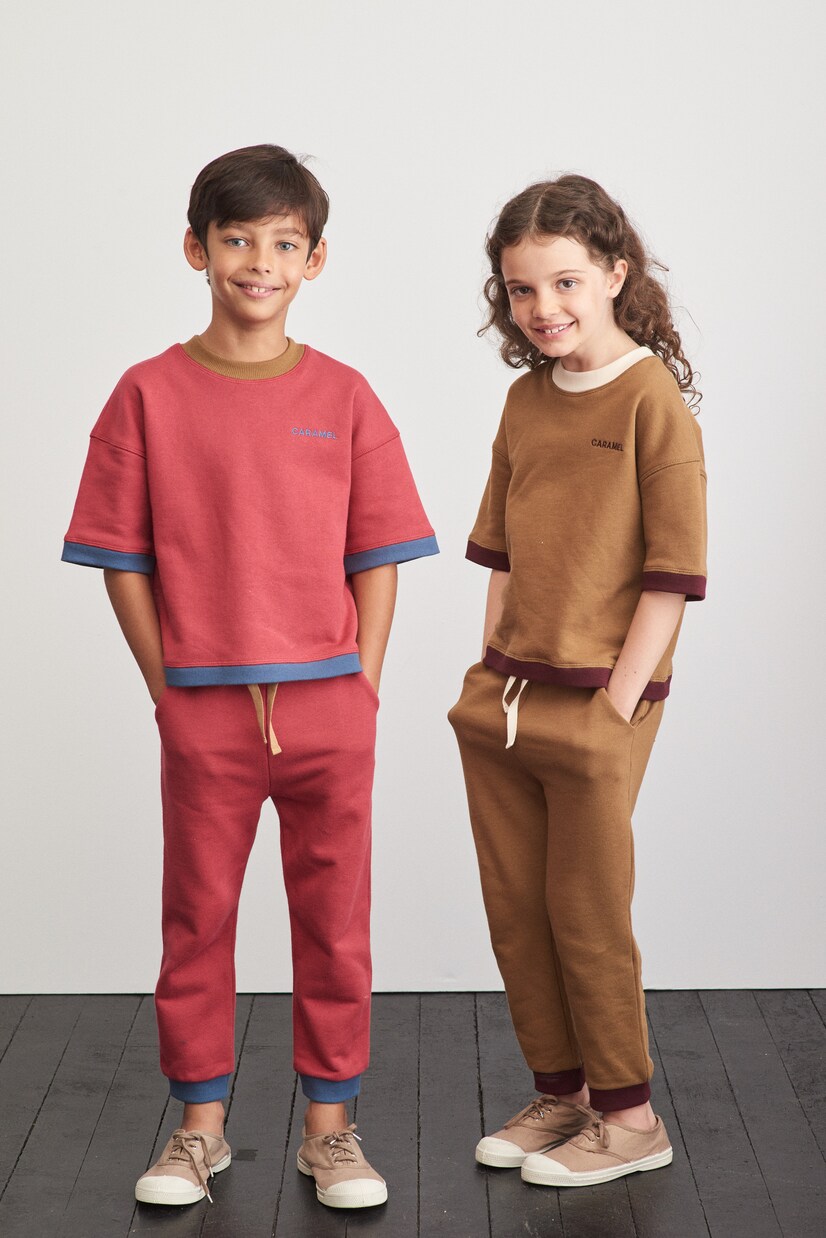 Garrya cotton sweatpants | Caramel