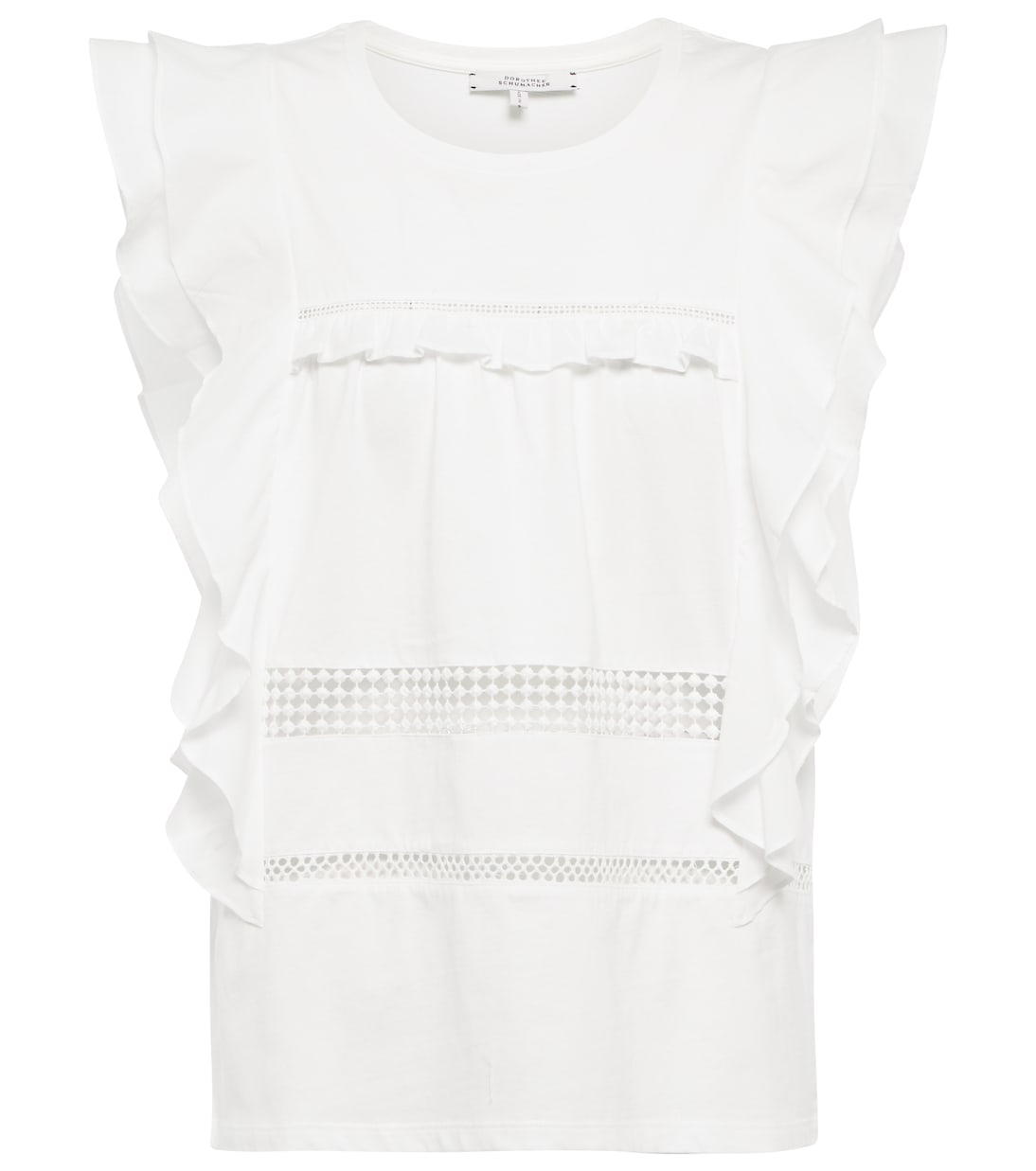 Top Lace Lines aus Baumwolle | Dorothee Schumacher