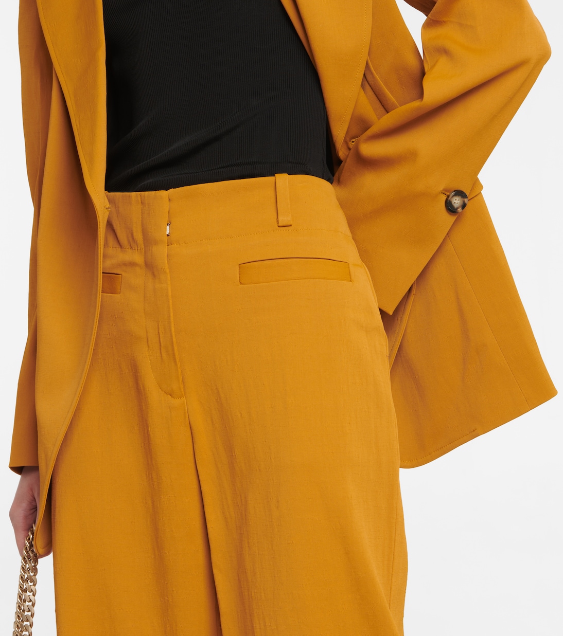 Pantalon droit à taille haute | Proenza Schouler