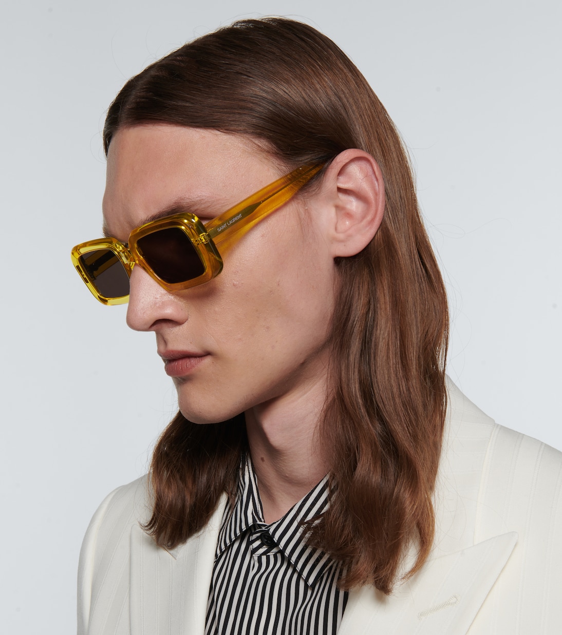 SL 534 Sunrise rectangle sunglasses | Saint Laurent
