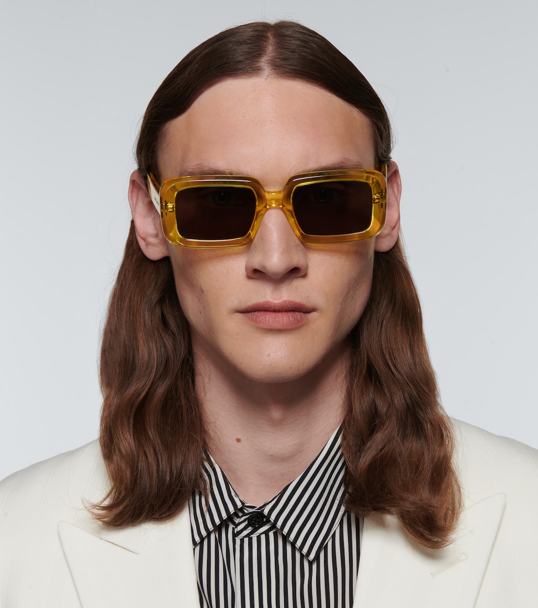 SL 534 Sunrise rectangle sunglasses | Saint Laurent
