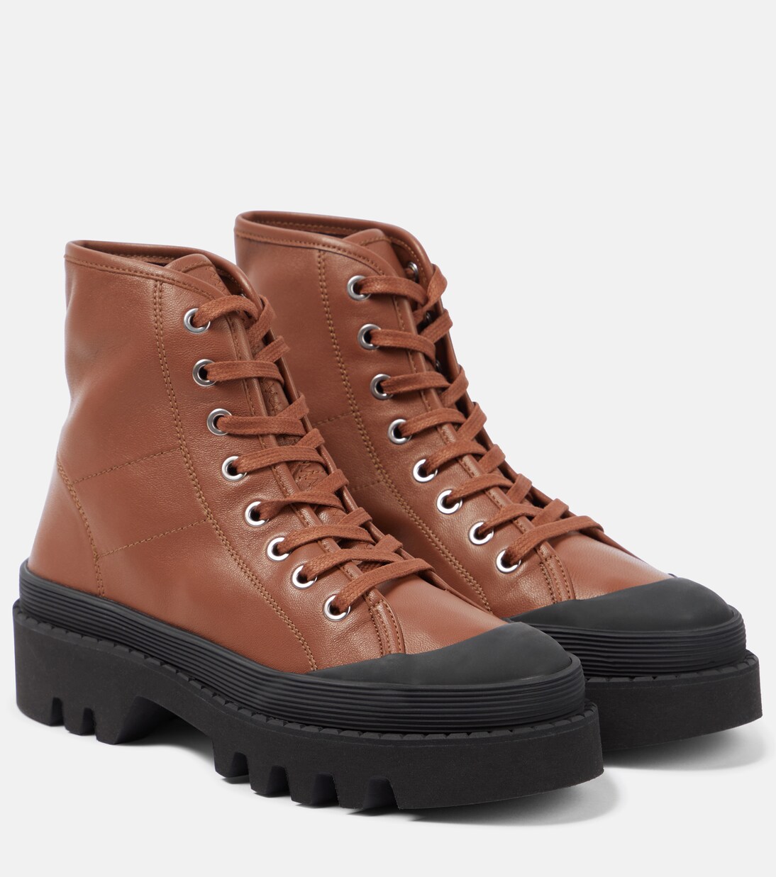 City lace-up ankle boots | Proenza Schouler