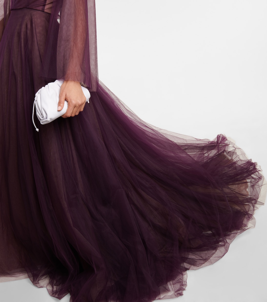 Robe Jolie aus Tüll | Costarellos