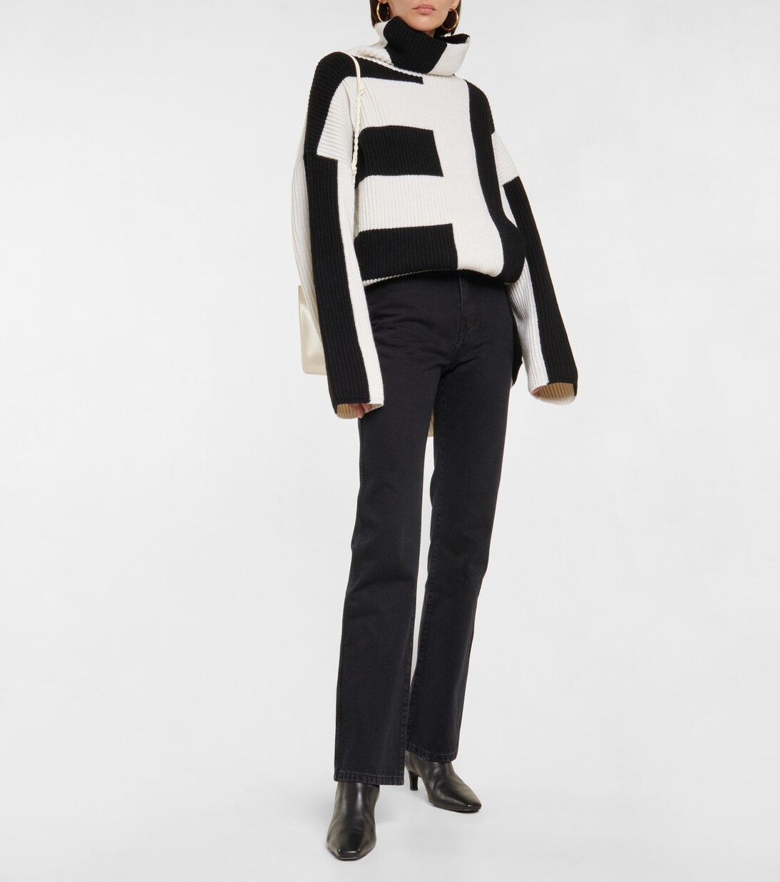 Fulham high-rise straight jeans | Joseph