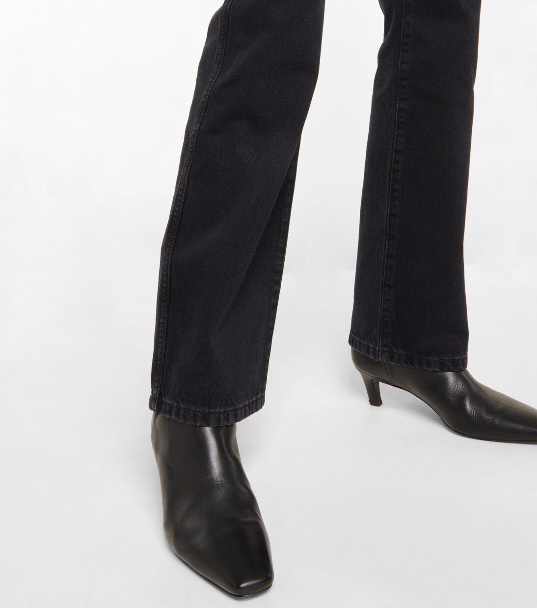 Fulham high-rise straight jeans | Joseph