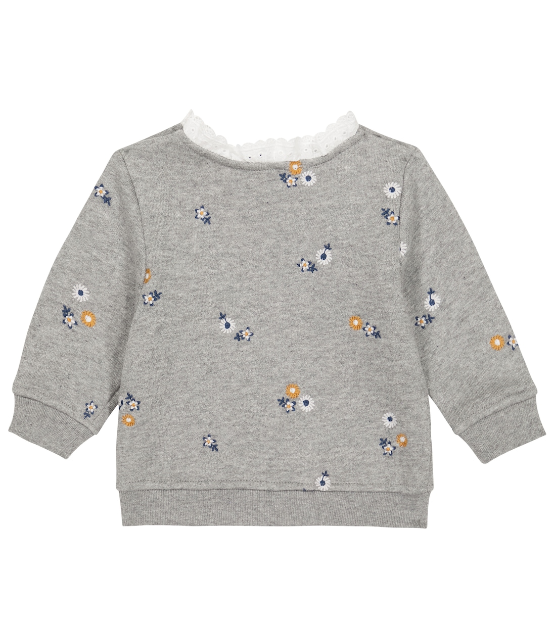 Baby embroidered cotton sweatshirt | Tartine et Chocolat
