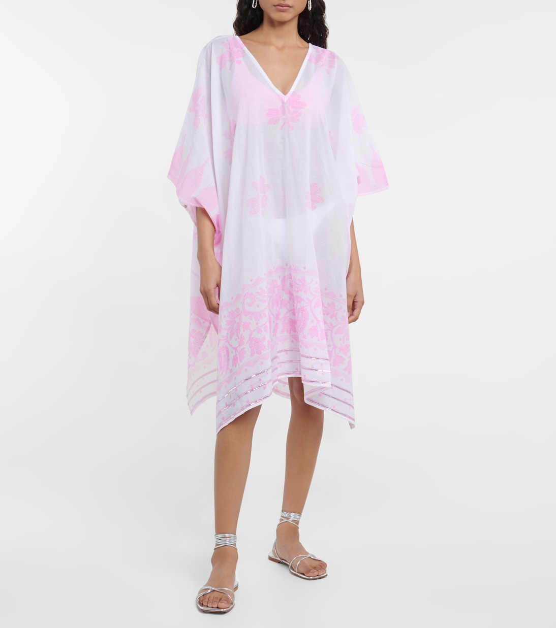Bedruckter Kaftan aus Baumwolle | Juliet Dunn