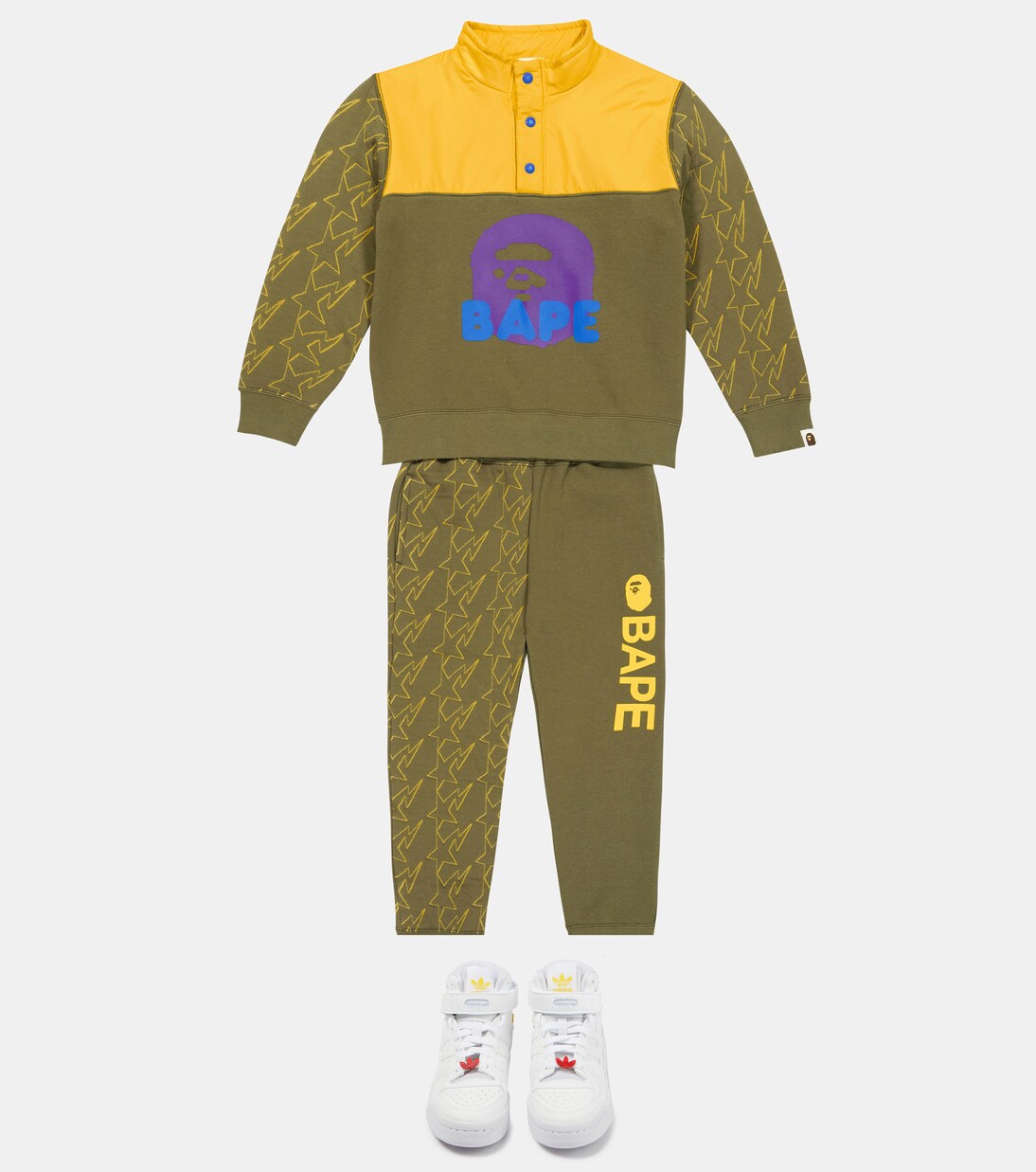 Forum Mid leather sneakers | Adidas Originals Kids