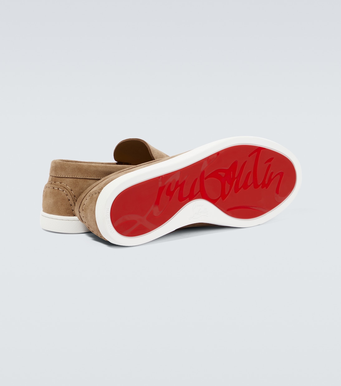 Varsiboat suede boat shoes | Christian Louboutin