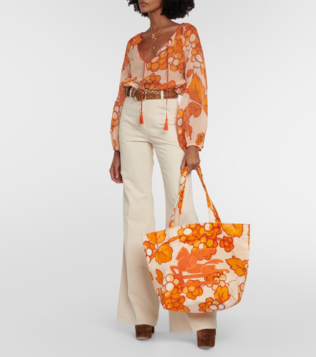 Borsa Pegaso con finiture in pelle | Etro