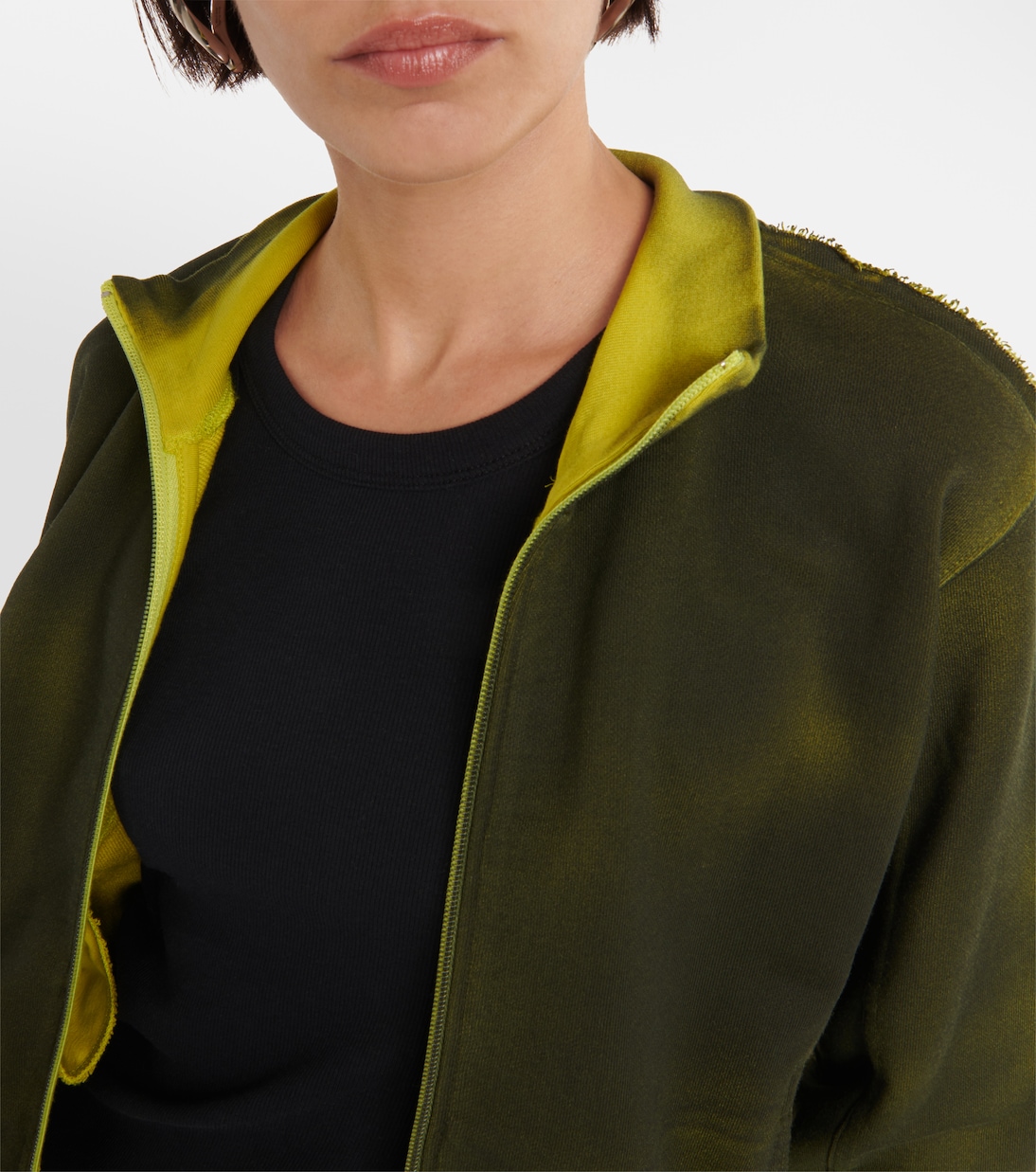 Sweatshirt aus Baumwoll-Fleece | Acne Studios