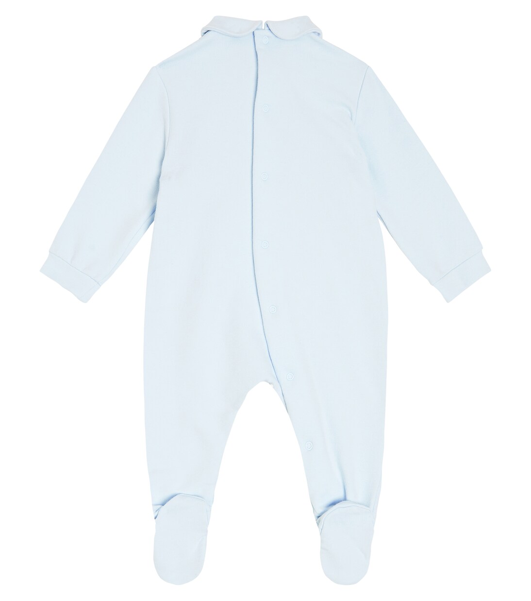 Baby patch-appliqué cotton onesie | Il Gufo