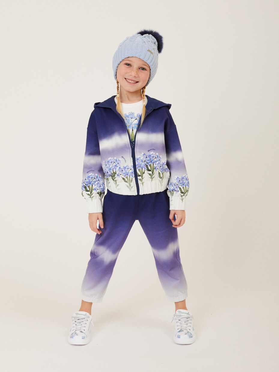 Cotton-blend jersey sweatpants | Monnalisa