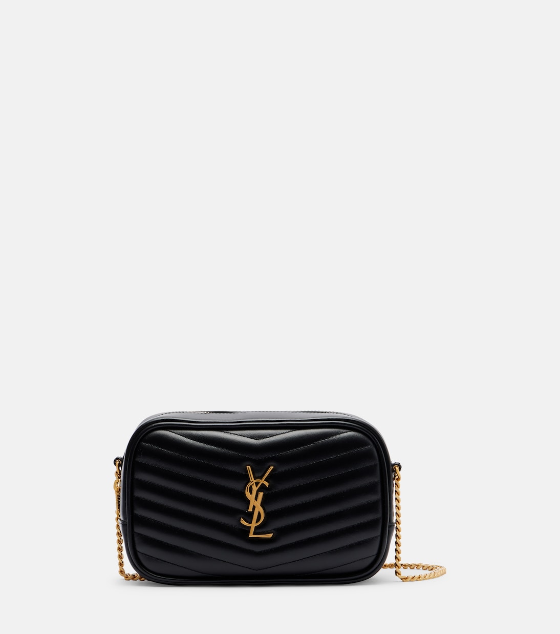 Lou Mini leather crossbody bag | Saint Laurent