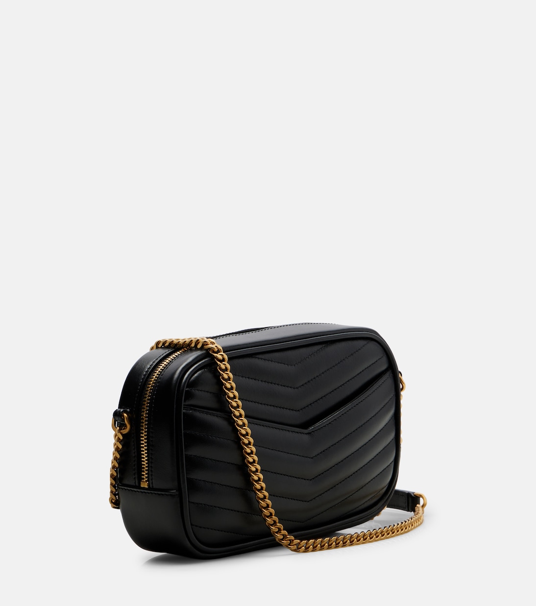 Lou Mini leather crossbody bag | Saint Laurent