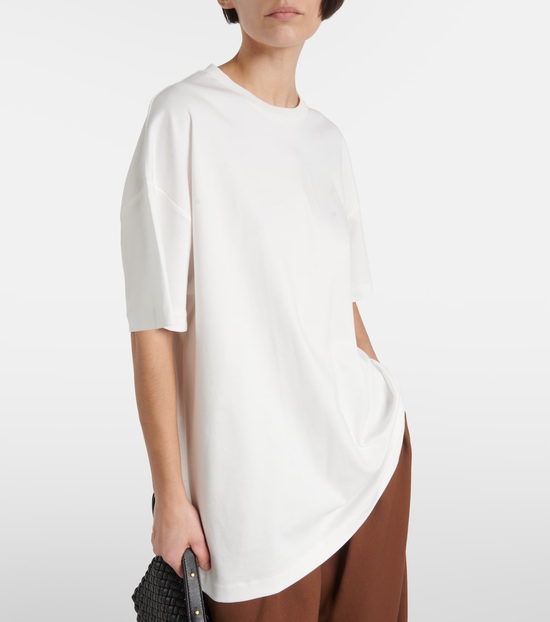 T-Shirt aus Baumwoll-Jersey | Wardrobe.NYC