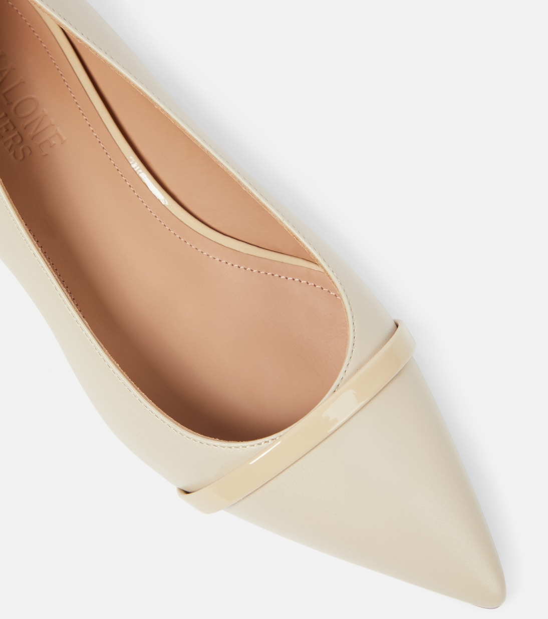 Jhene leather ballet flats | Malone Souliers