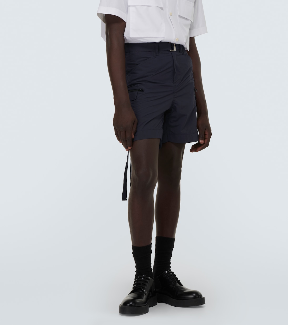 Bermuda in taffeta | Sacai