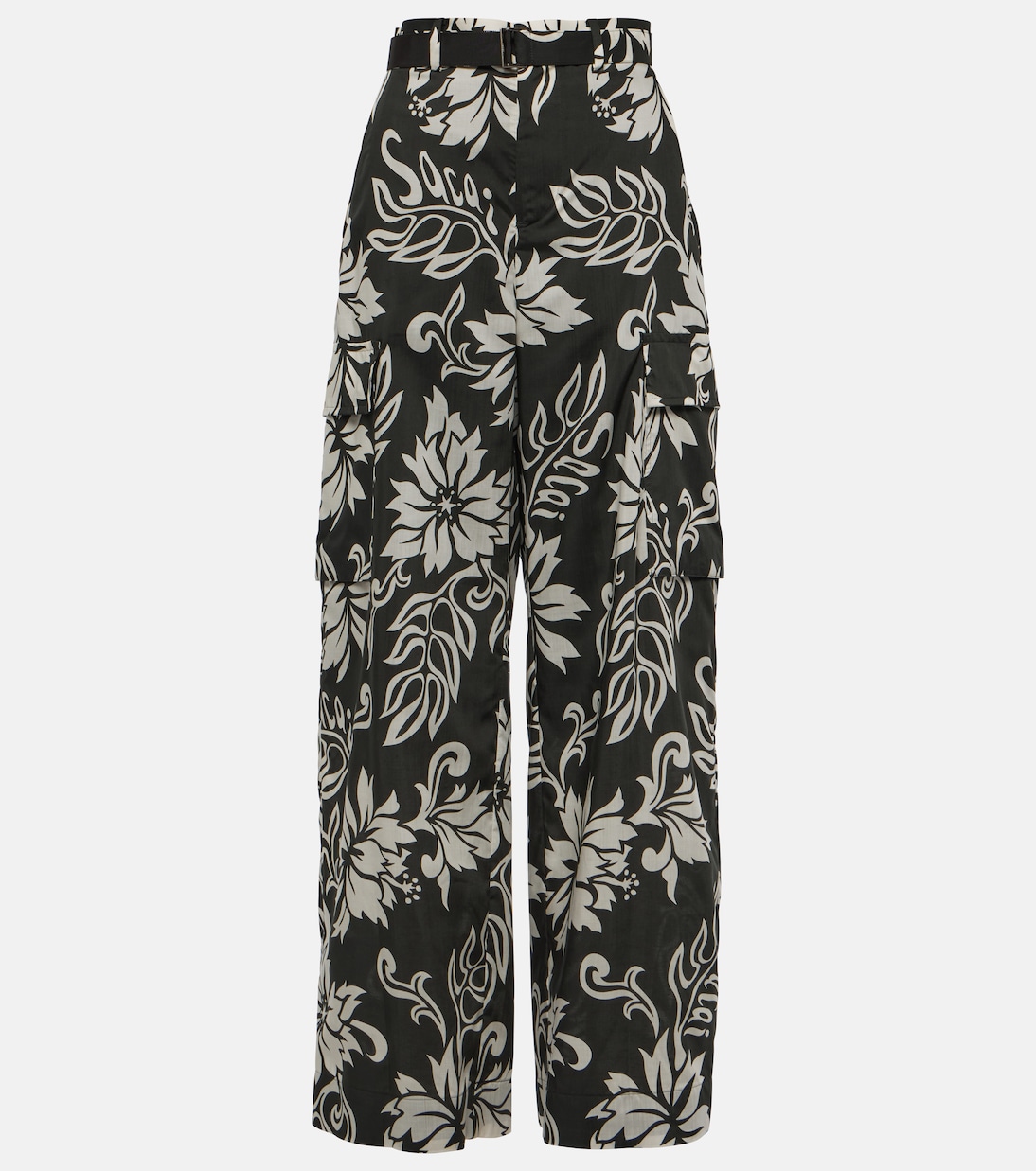 Weite High-Rise-Hose | Sacai